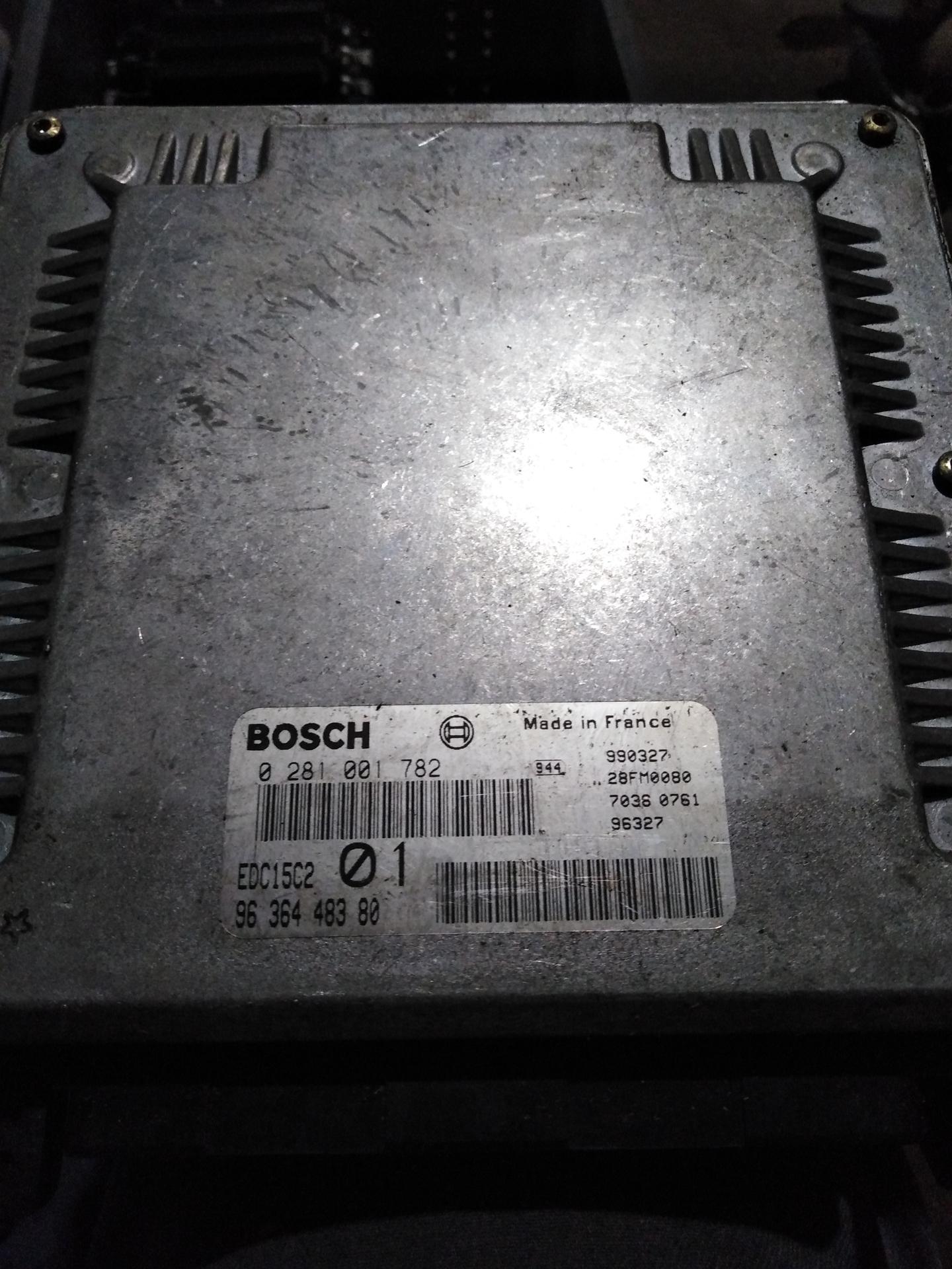 Bosch edc15c2 подключение на столе