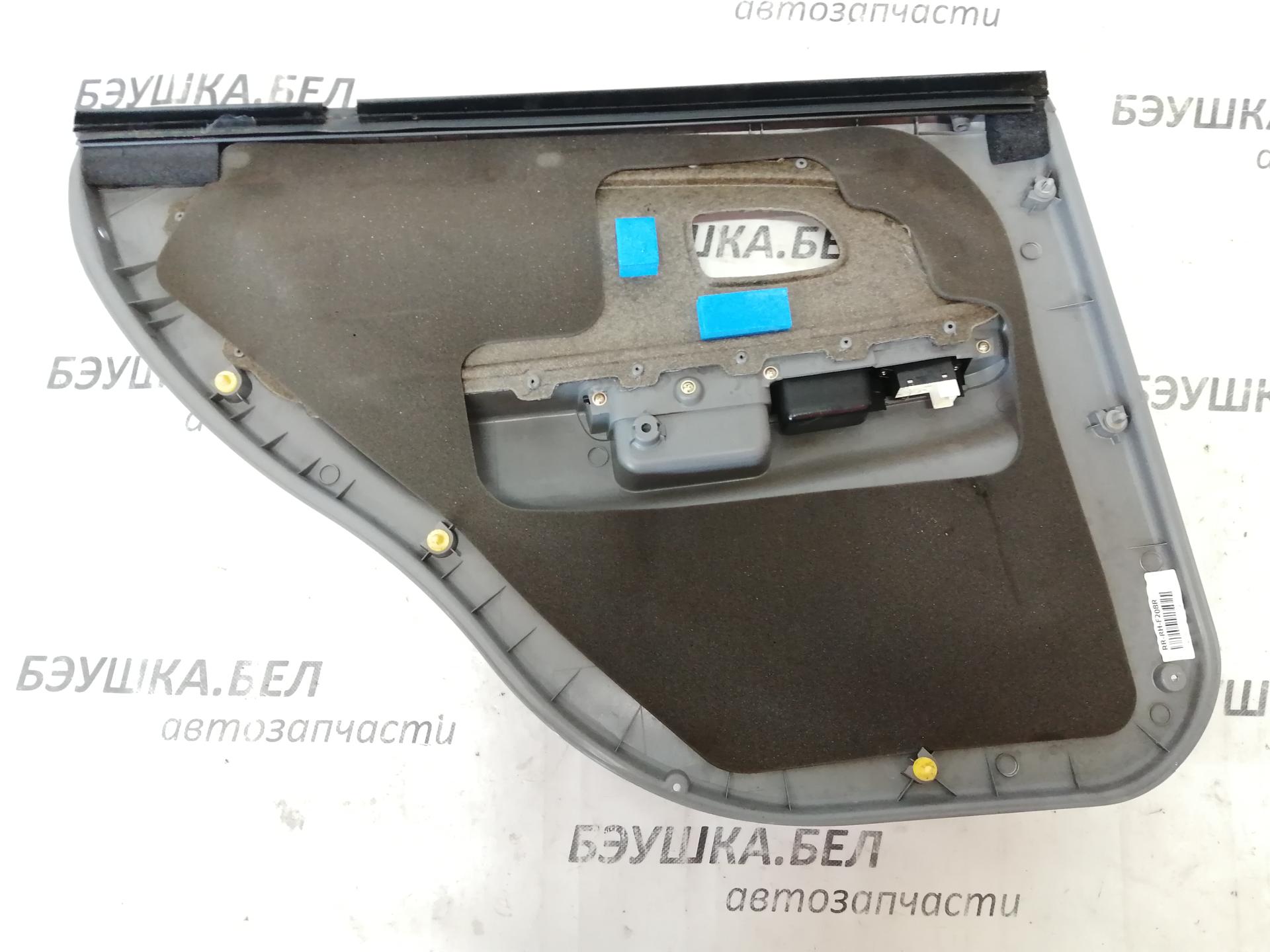 Обшивка (карта) двери задней правой Kia Rio 2 (JB) купить в Беларуси