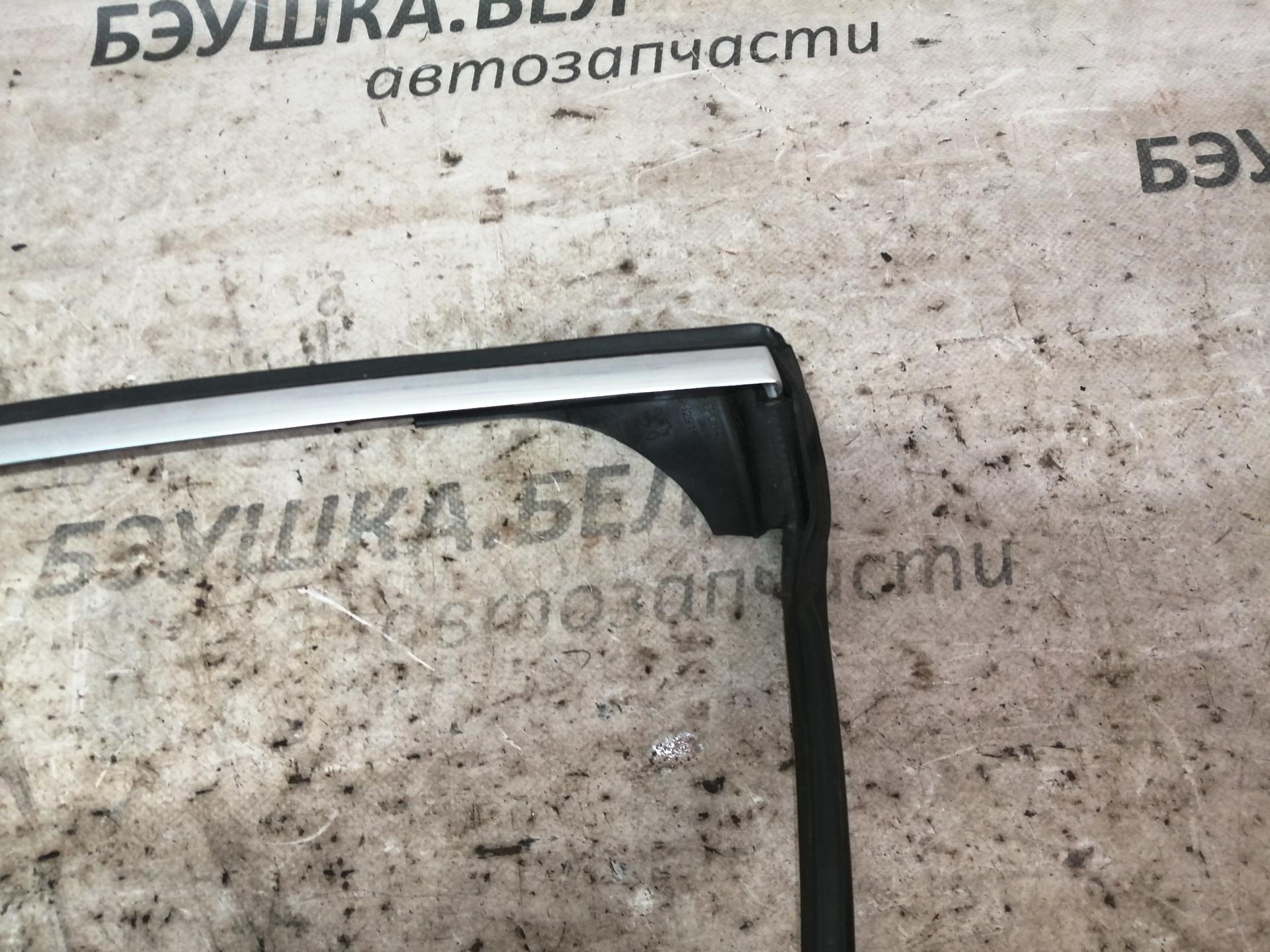 Накладка декоративная (молдинг) стекла двери задней правой наружная  Peugeot 607 купить в Беларуси