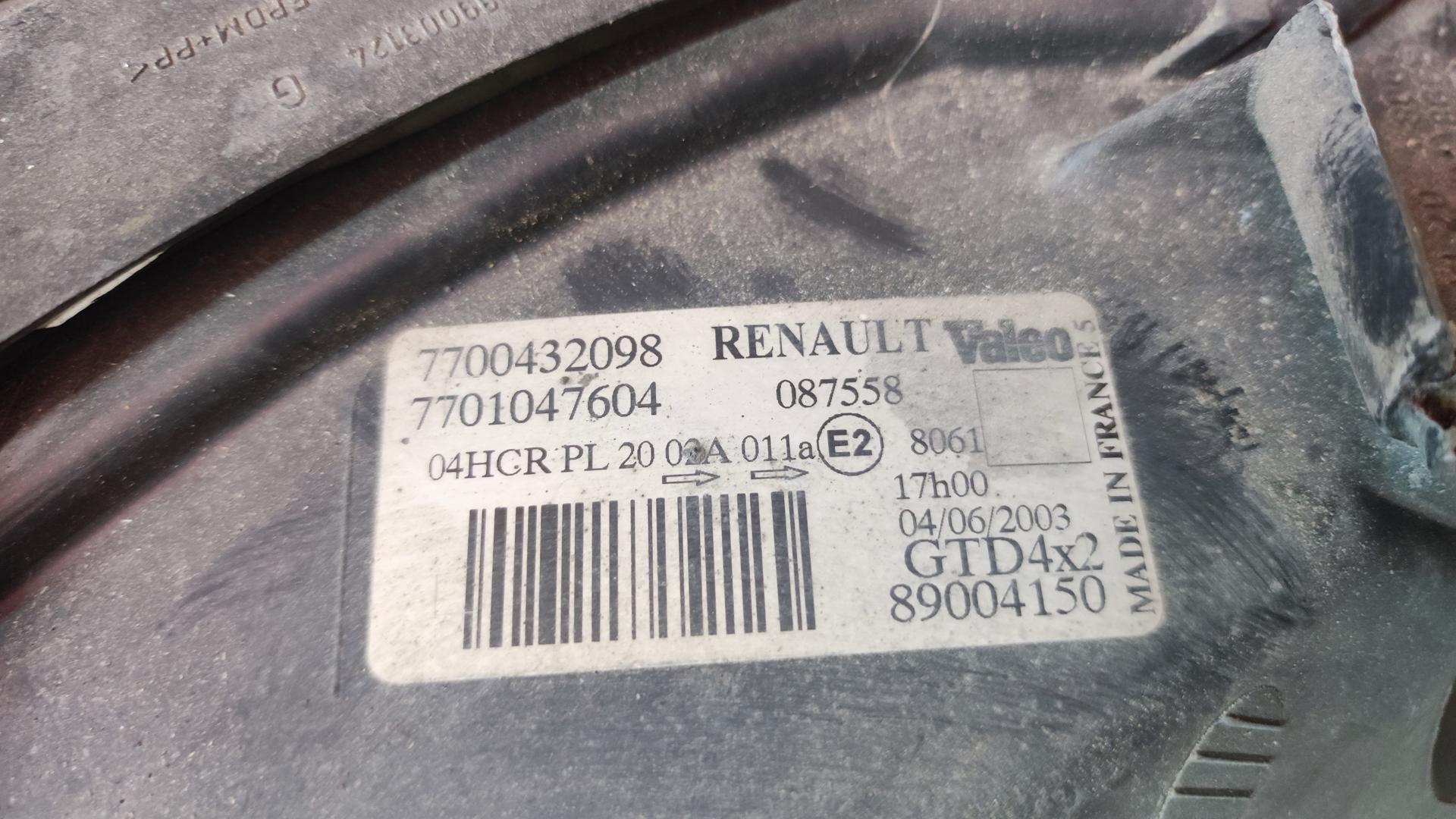 Фара передняя левая Renault Scenic 1 купить в Беларуси