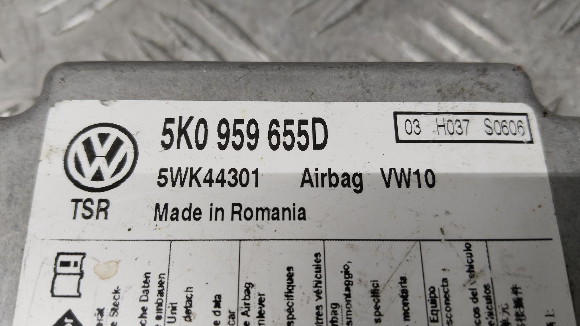 Блок управления Air Bag Volkswagen Golf 6 купить в России