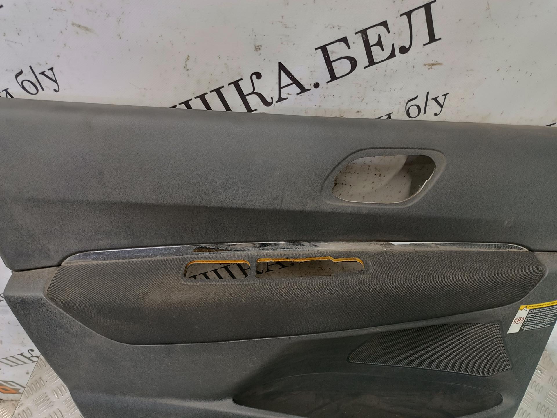 Обшивка (карта) двери задней левой Peugeot 3008 купить в России
