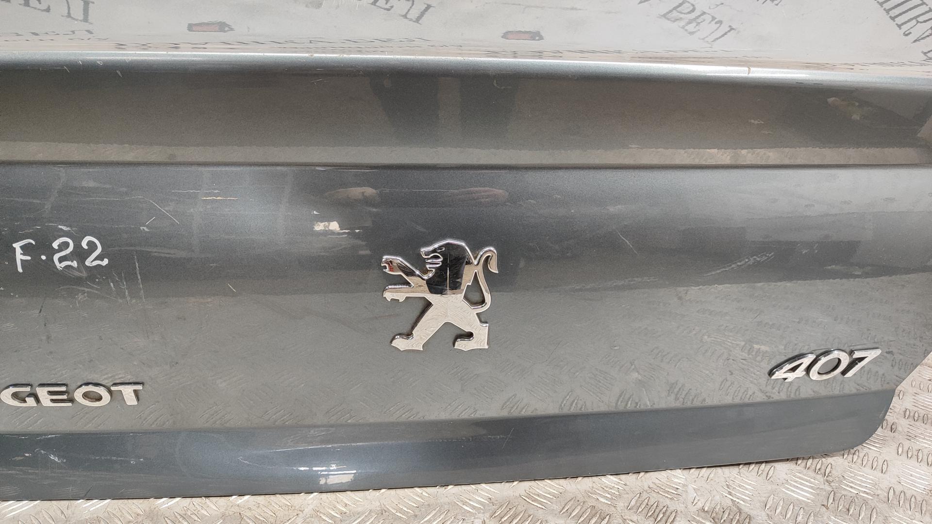 Крышка (дверь) багажника Peugeot 407 купить в России