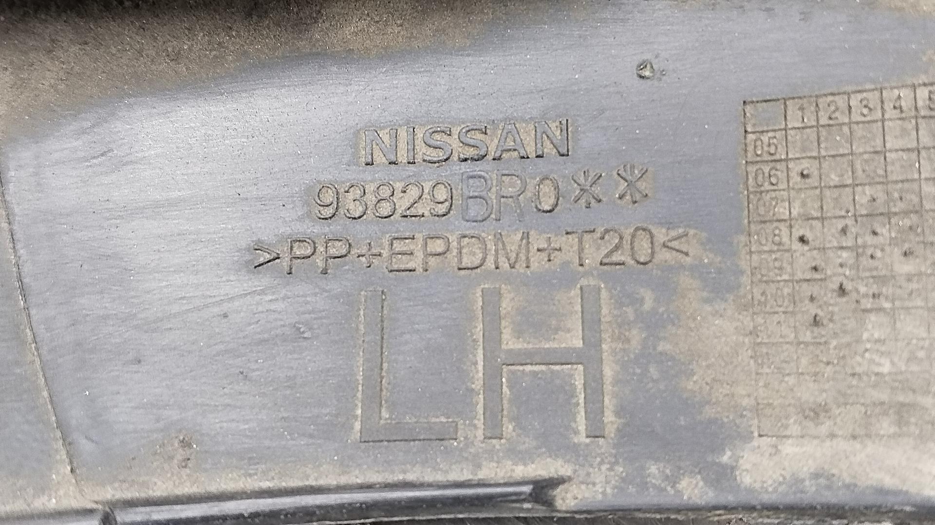 Накладка декоративная (молдинг) заднего левого крыла Nissan Qashqai 1 купить в Беларуси